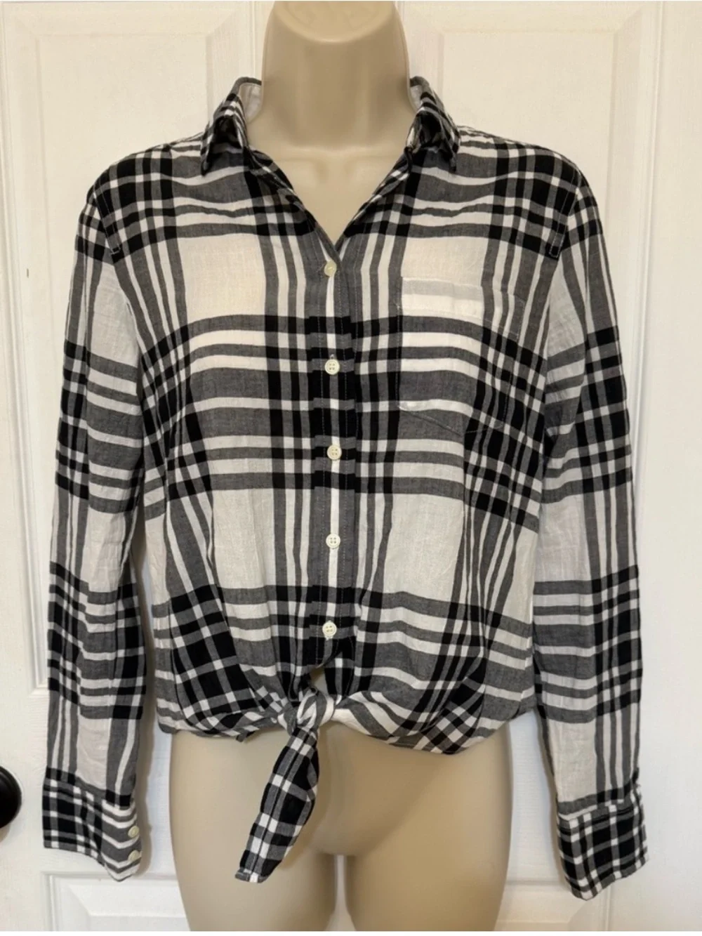J. Crew classic plaid